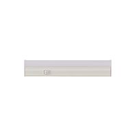 Linear luminaire, T5, LED, Horoz, SIGMA, with switch, 4W, 250lm, 6400K, IP20, white, (50)