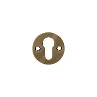 Escutcheon for doors MP, MUZ-25-PZ, Scandinavian, AB(antique gold)