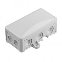 Junction box, IP54, gray, surface, 90x45x40mm