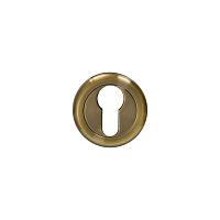 Escutcheon for doors MP, MUZ-20-PZ, all locks, AB(antique gold)